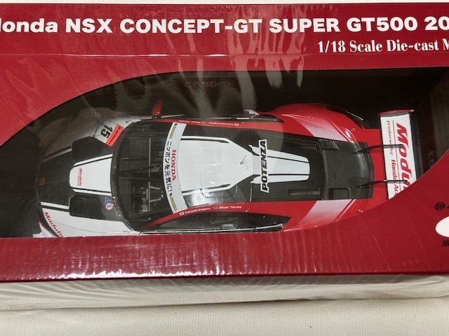 EBBRO 1/18 Drago Modulo NSX CONCEPT-GT SUPER GT500 2015 Rd.1 Okayama No.15 HONDA ホンダ スーパーGT ドラゴ モデューロ NSX-GT 小暮の画像4