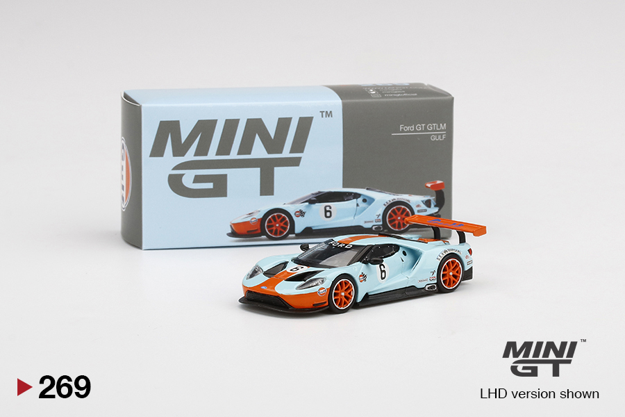 1/64 MINI-GT MGT00269-MJ フォード GT GTLM ガルフ 北米限定 Ford GT GTLM Gulf トゥルースケールミニチュアス ミニGT LHD 左ハンドル TSM_画像1