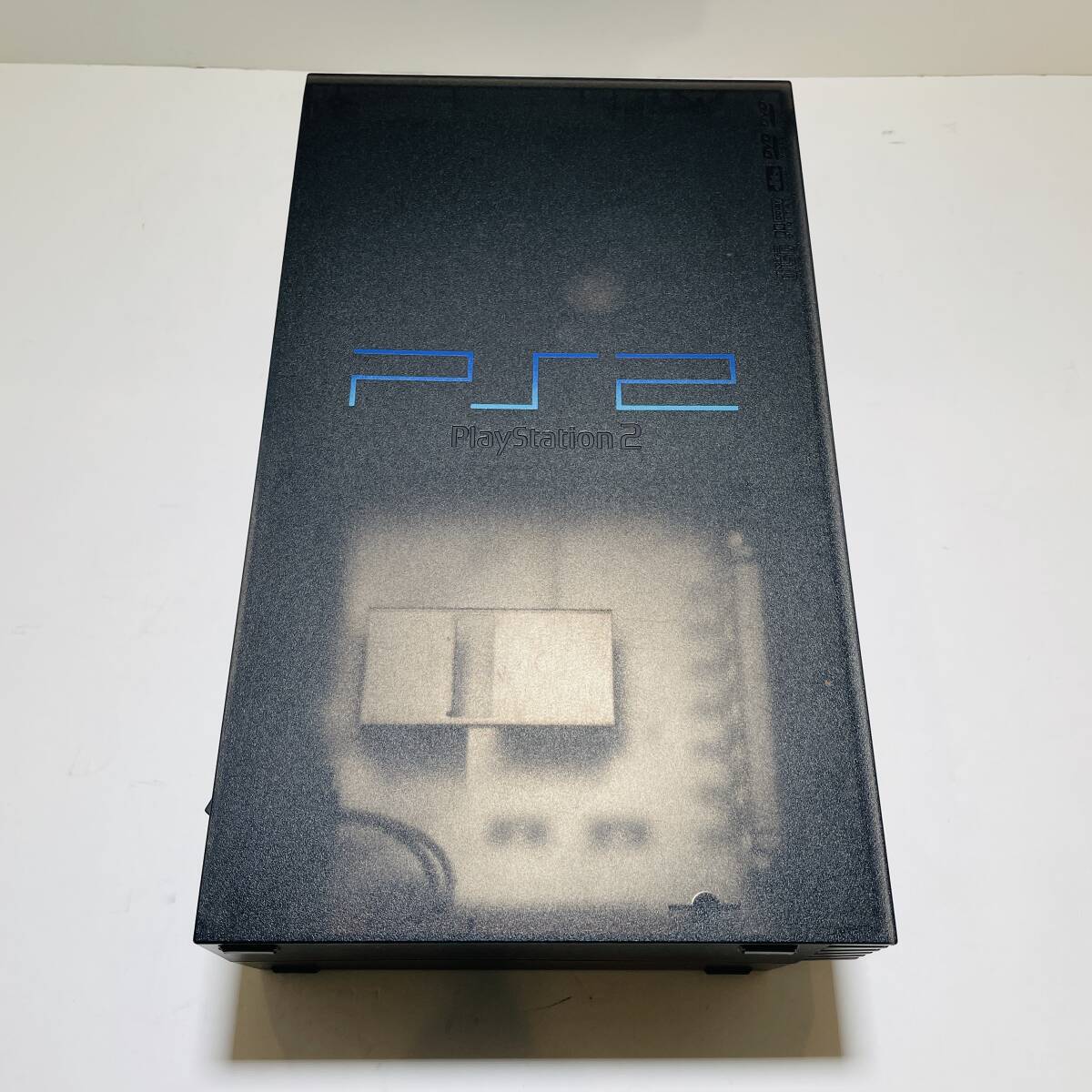 【中古美品】SONY PlayStation2 SCPH-37000 プレステ2 PS2 ソニー 禅ブラック レアカラー スケルトン_画像6