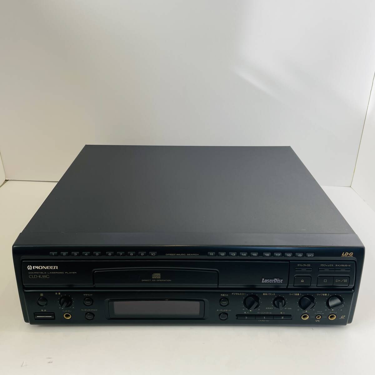 【中古・整備済】Pioneer CLD-K55G レーザーディスクプレーヤー LDプレーヤー パイオニア メンテナンス済 2_画像1