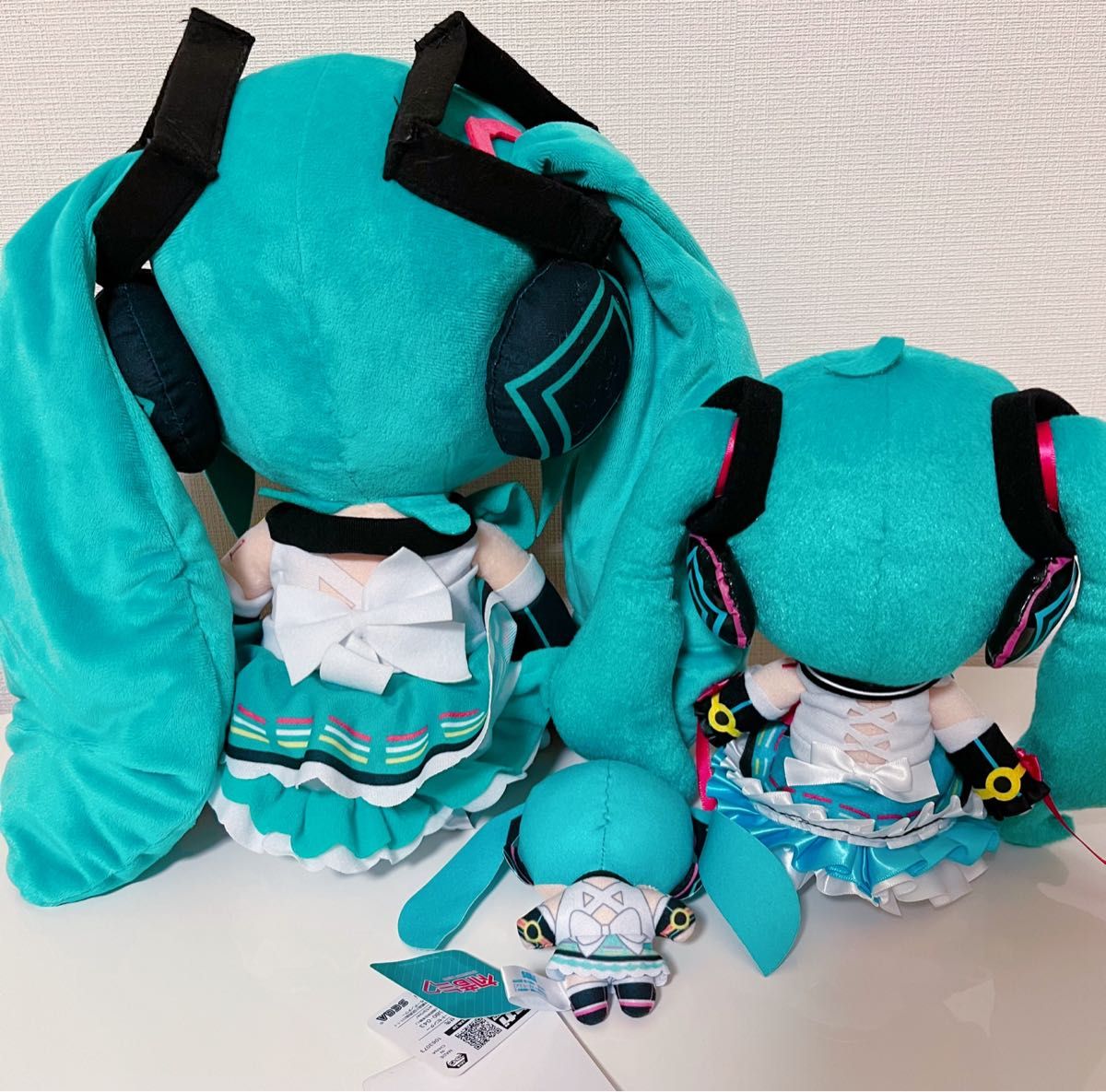 マジカルミライ 2018 ぬいぐるみ マスコット 3点 まとめ 初音 マジカルミライ 2018 ぬいぐるみ マスコット 3点 まとめ 初音
