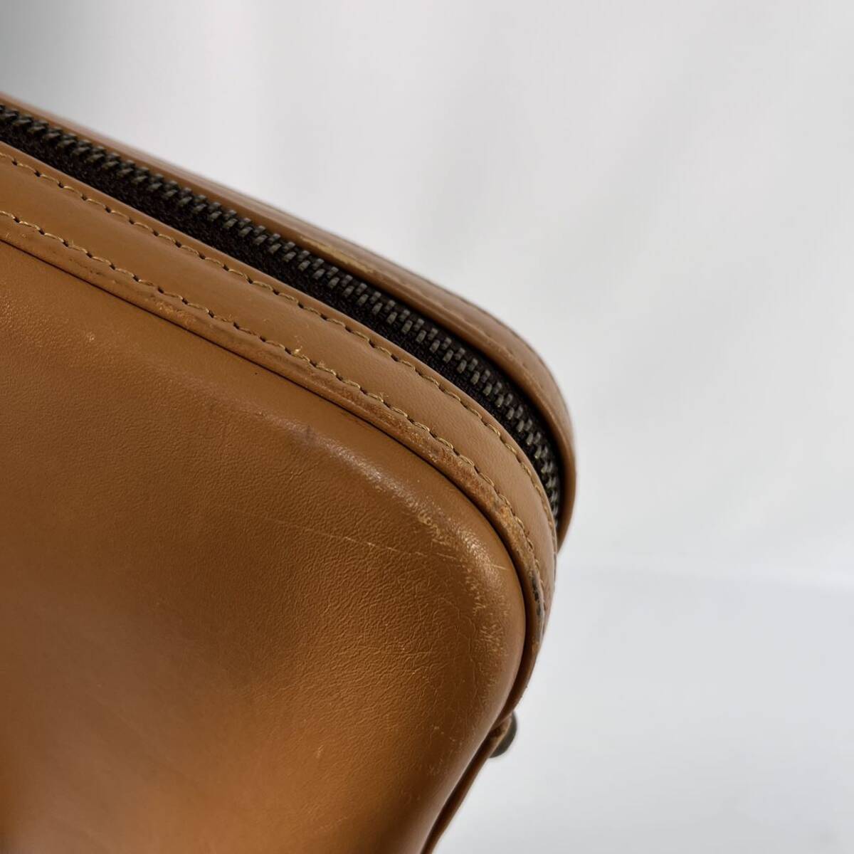 土屋鞄製造所 ビジネスバッグ ブリーフケース ベージュ 革 レザー A4サイズ収納可能 本革 レザーブリーフケース ツチヤカバンの画像8