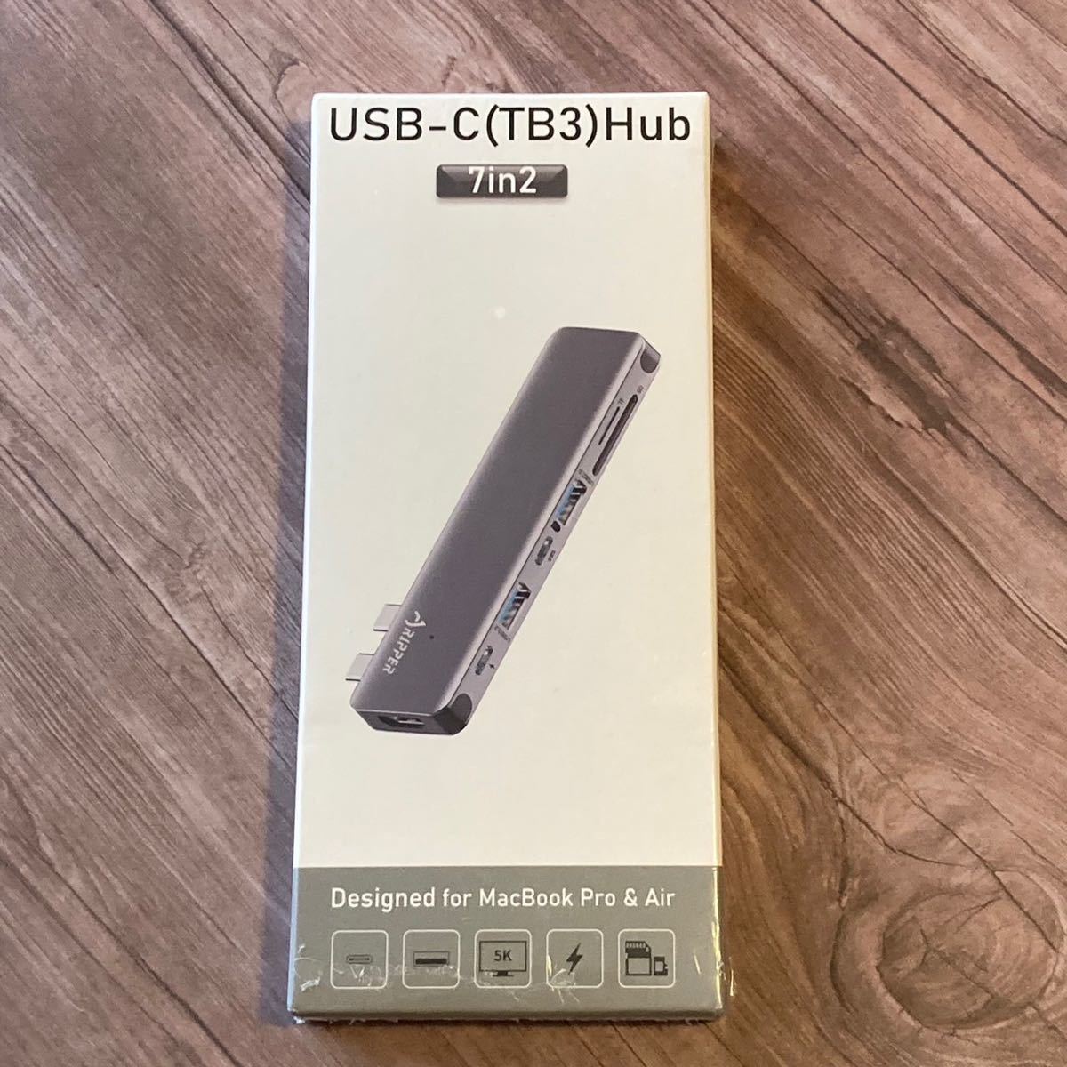 【MacBook 専用ハブ】USB type-C Pro Air 10Gbps 急速充電 増設 分配器 4K対応 HDMI PD 100W 変換アダプター 7IN2 高機能