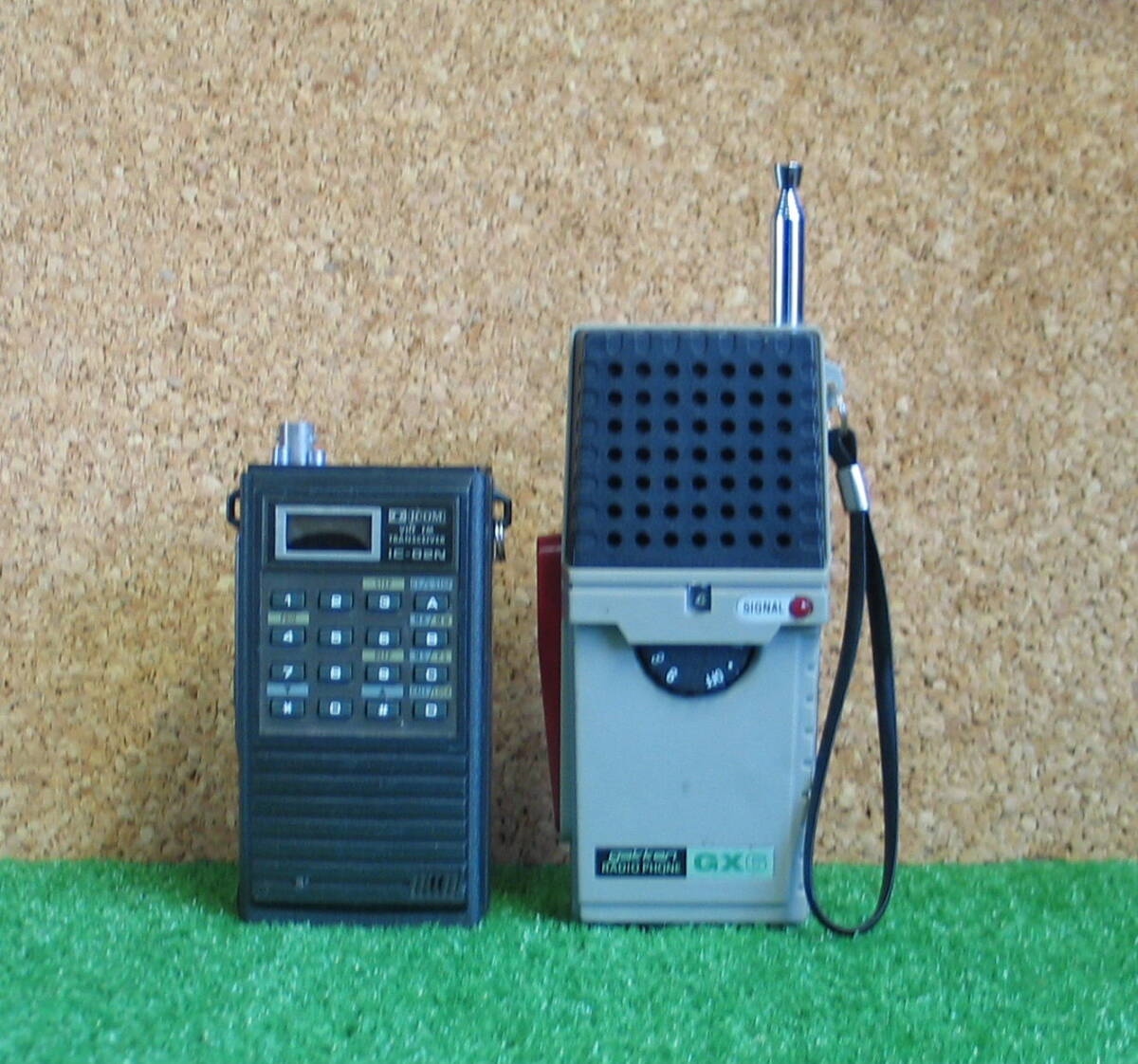 ICOM IC-02N 144Mz トランシーバー +Gakken Radio PhoneGX-6 ジャンクの画像1