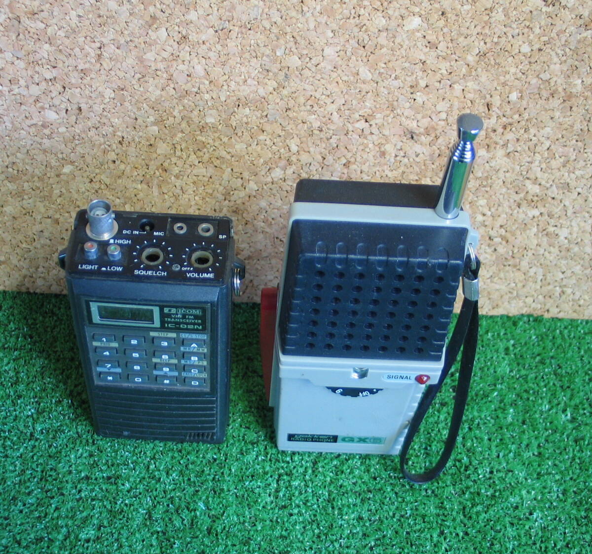 ICOM IC-02N 144Mz トランシーバー +Gakken Radio PhoneGX-6 ジャンクの画像2