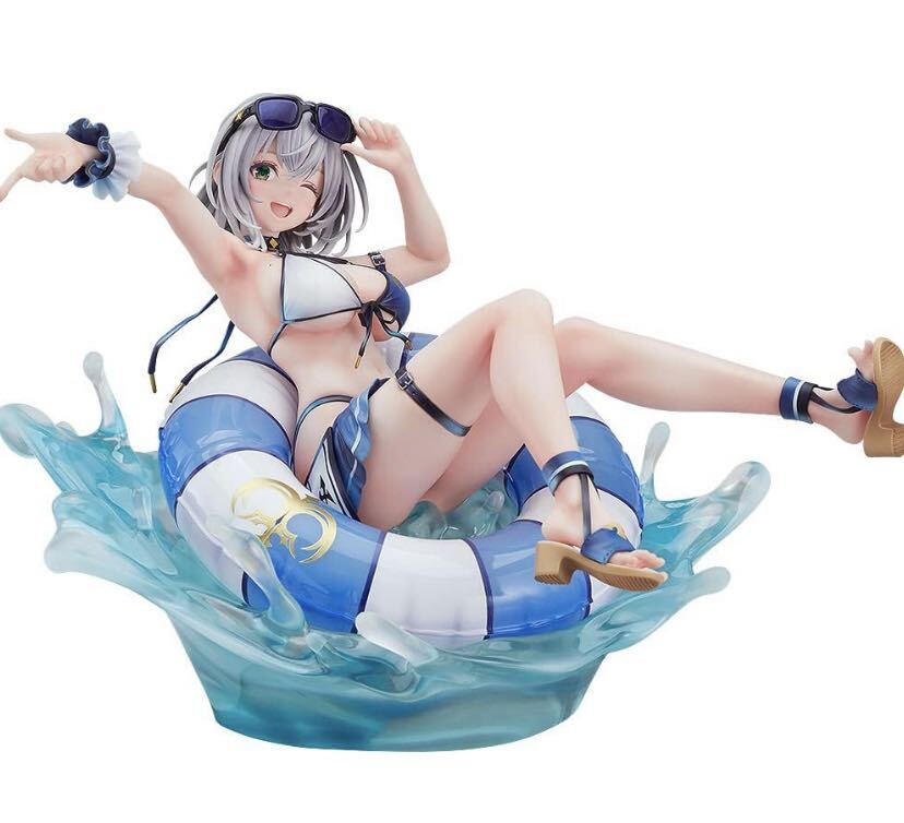 グッドスマイルカンパニー(GOOD SMILE COMPANY) ホロライブプロダクション 白銀ノエル 水着Ver. 1/7スケール塗装済み完成品フィギュア_画像1