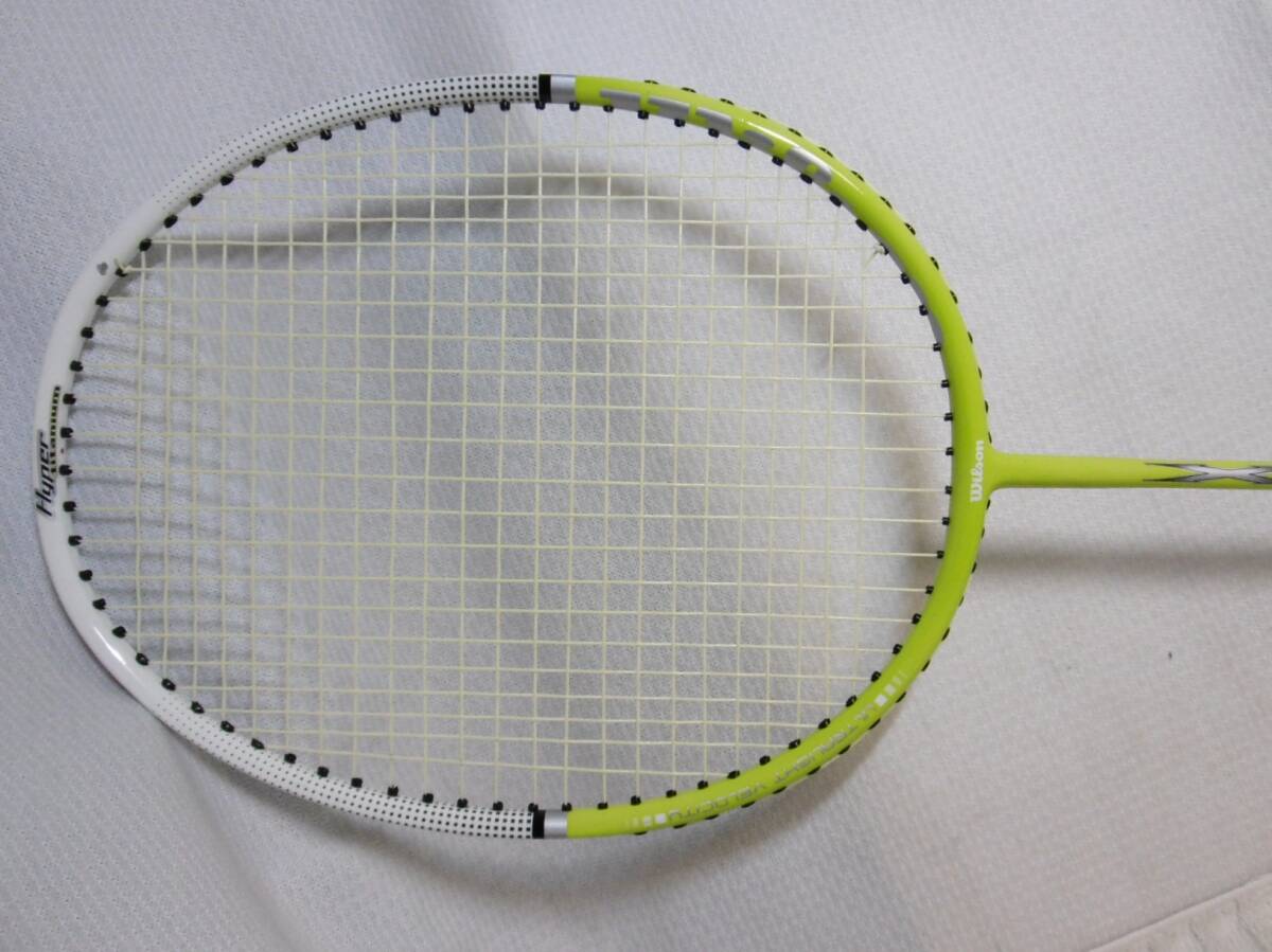 * badminton racket WILSON X8 racket case attaching secondhand goods *