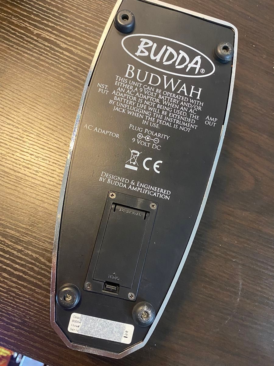 【Budda】BUD Wah 中古美品 ワウペダル