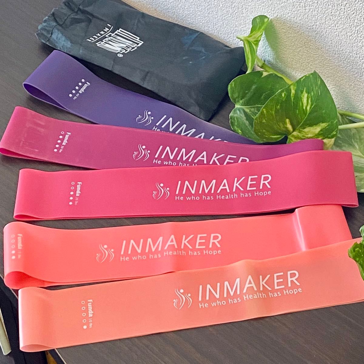 【美品】INMAKER トレーニングチューブ 5種類