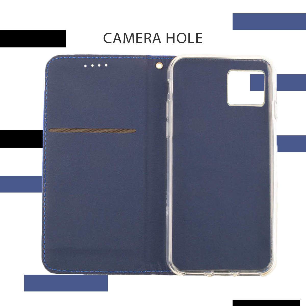 iPhone12 ケース 手帳型 おしゃれ ブルー 青 ネイビー iPhone 12 カバー シンプル アイフォン12 アイフォーン12 スマホケース 送料無料 安の画像3