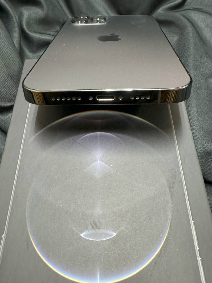  без доставки!! прекрасный товар Apple iPhone12 ProMax 128GB серебряный SIM свободный аккумулятор 85%