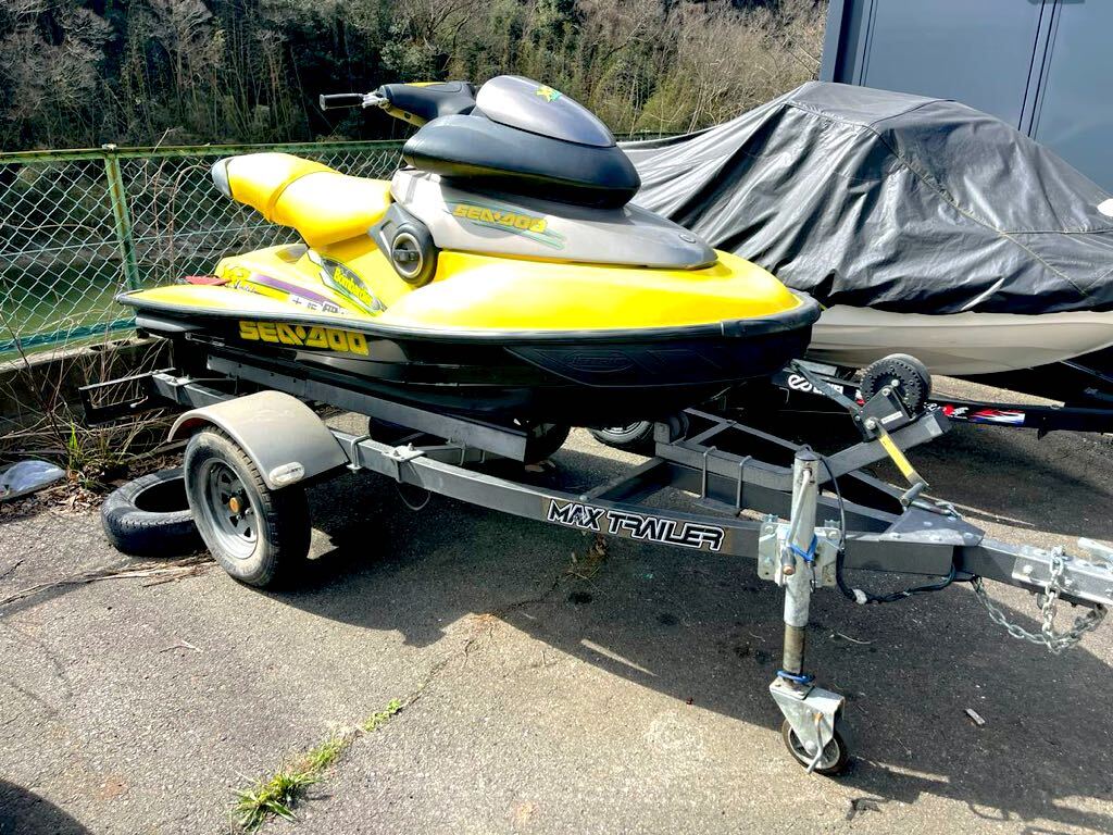 SEADOO シードゥー XP MAX軽トレーラーセットマリンジェット ジェットスキー 水上バイク トレーラー_画像1