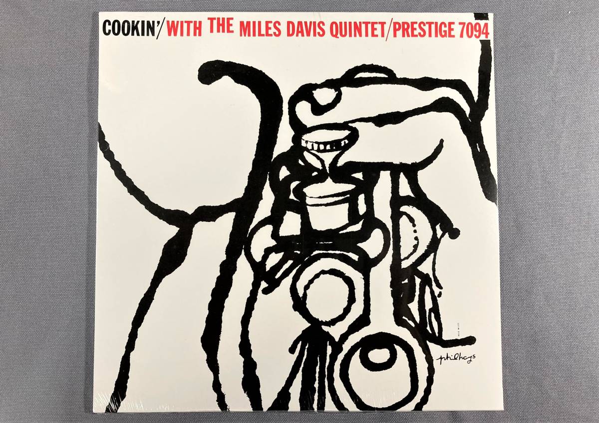 未開封　OJC盤　ジャズ定番の音　マイルス・デイヴィス　クッキン　Cookin' with the Miles Davis Quintet　希少品　送料500円　1LP_画像1