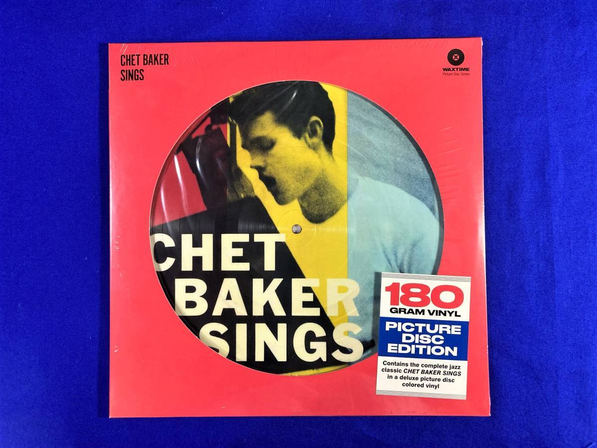 未開封 超希少ピクチャー盤 完全数量限定 EU盤 チェット・ベイカー シングス Chet Baker Sings 180g重量盤 1LPの画像9