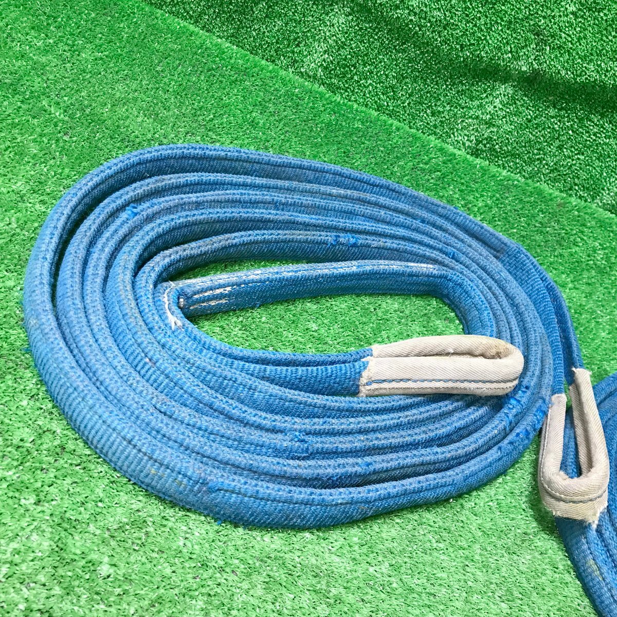 ..b894 sling belt belt sling obi belt waka width 20mm # tea color total length approximately 0.6m 2 piece / blue color total length approximately 4.7m 2 piece * total 4 point set!