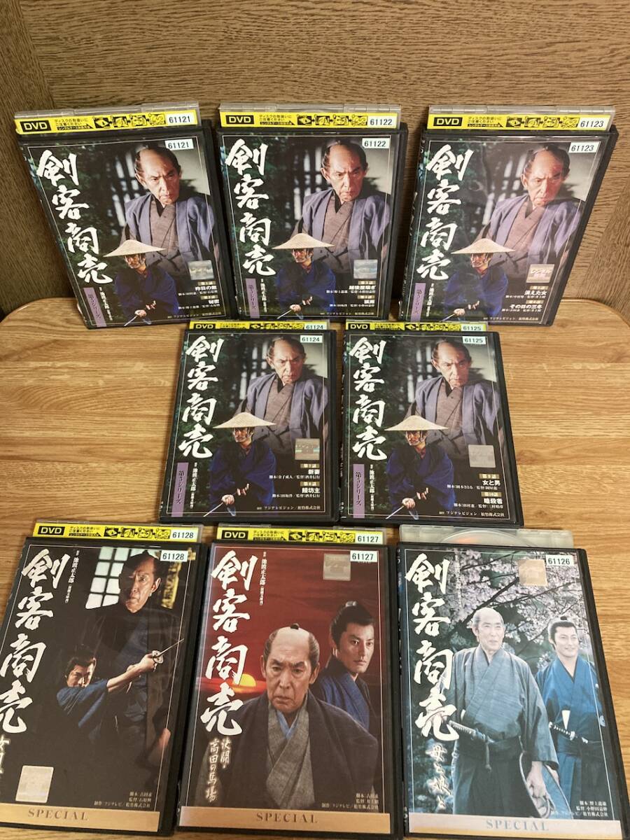 剣客商売　DVD 1シリーズ〜5シリーズ　22巻　女用心棒　決闘　母と娘と　25巻セット