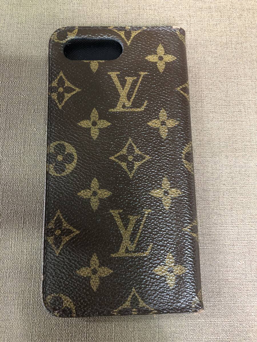 中古☆LOUIS VUITTON/ルイ・ヴィトン☆スマホケース☆フォリオ☆モノグラム☆達磨歌舞伎☆山本寛斎☆iPhone7+・8+_画像2