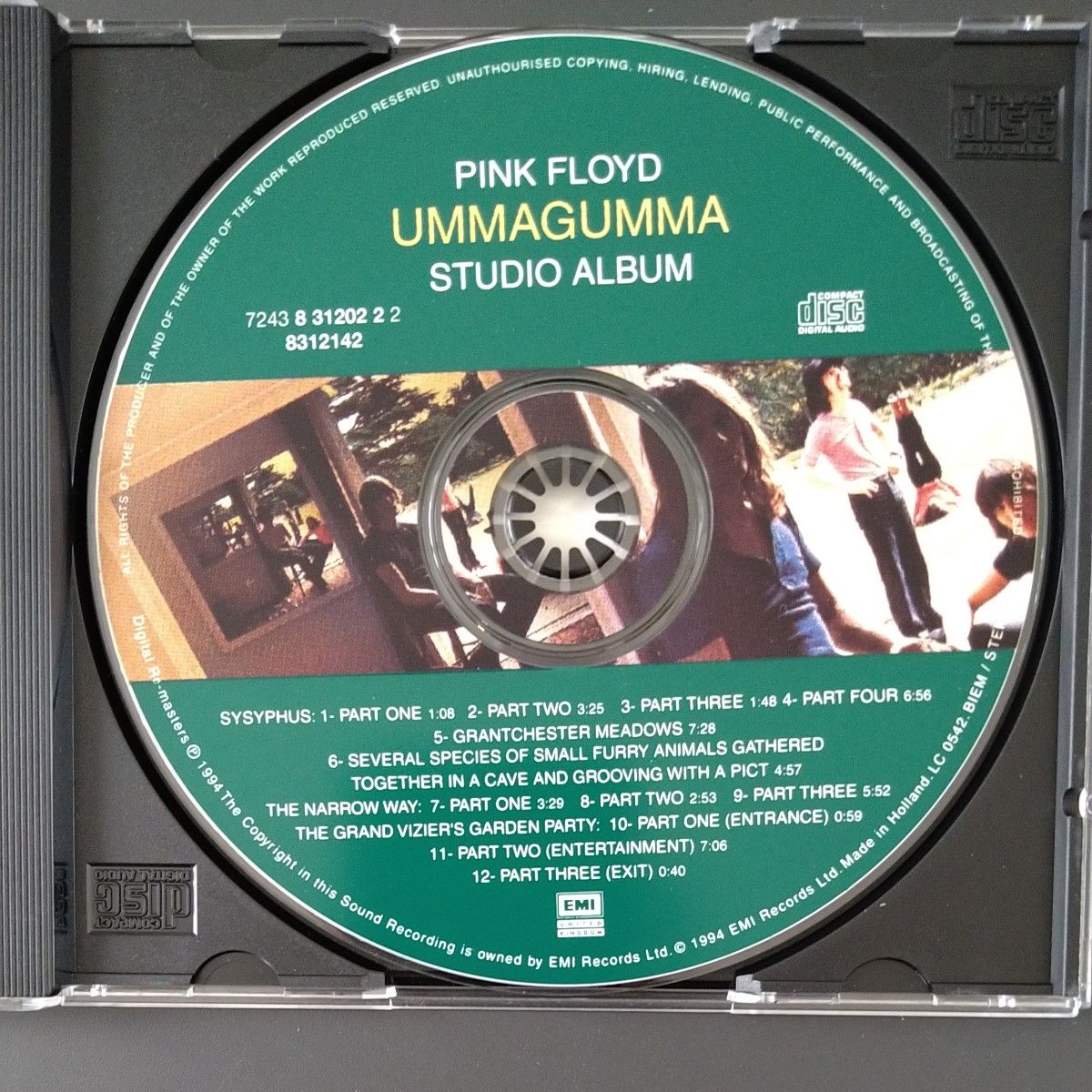 Pink Floyd  Ummagumma ウマグマ 輸入盤 CD ２枚組 ポスター付き