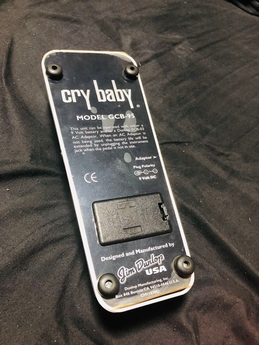 初期ロット Jim Dunlop cry baby LIMITED EDITION Wah クライ 初期ロット Jim Dunlop cry baby LIMITED EDITION Wah クライ