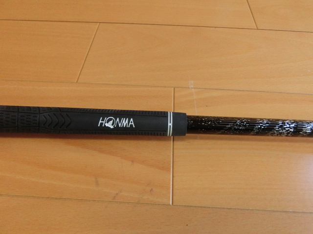 ホンマ HONMA TW-W 61度 ノーメッキ IB-WF85ｓ 純正カーボンシャフト 2ラウンドと練習場で使用 の画像6