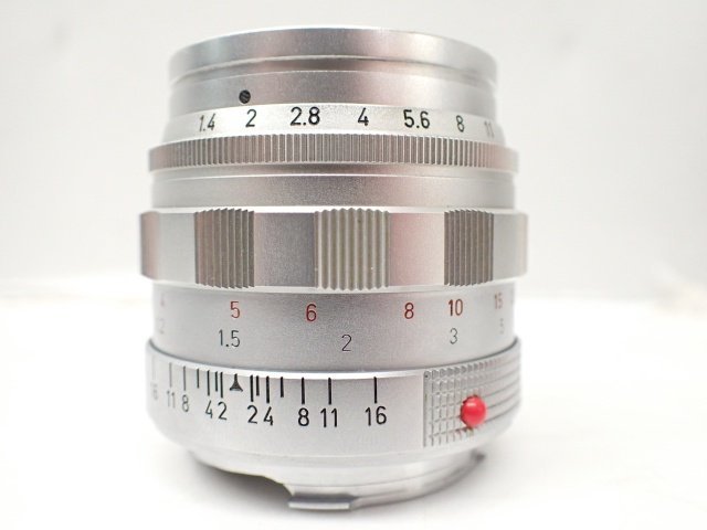 Leica ライカ SUMMILUX ズミルックス 50mm F1.4 LEITZ WETZLAR レンズ 第一世代 後期 Mマウント ∩ 6D502-2_画像5