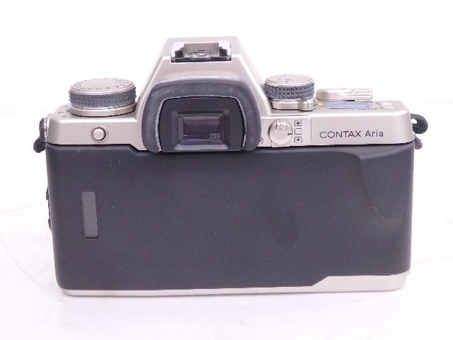 CONTAX/コンタックス フィルム一眼レフ Aria 70周年記念モデル ボディ Y/Cマウント ストラップ・説明書付 ◆ 6D5BA-47_画像5