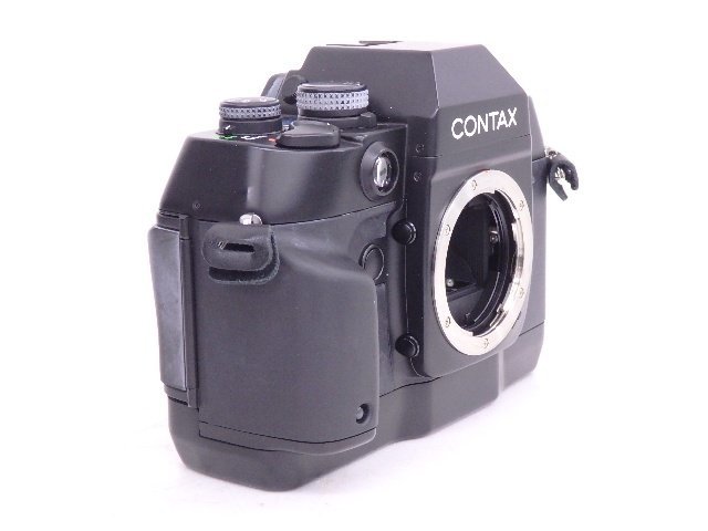 CONTAX/コンタックス フィルム一眼レフカメラ AX ボディ DATABACK D-8付/ヤシカコンタックスマウント 説明書付 ◆ 6D5BA-54_画像2