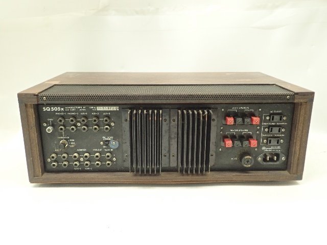 LUXMAN ラックスマン プリメインアンプ SQ505X ¶ 6D861-1_画像4