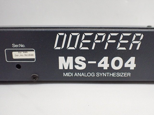 DOEPFER ドイプファー アナログモジュラーシンセサイザー MS-404 MIDI ∩ 6D1C4-4_画像5