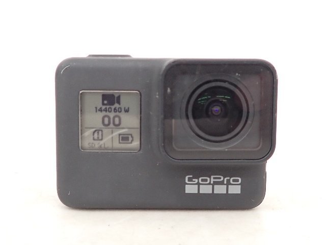 GoPro アクション/ウェアラブルカメラ HERO7 black 本体+バッテリー1個 ゴープロ ▽ 6D421-3の画像1