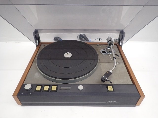 THORENS フローティング式ベルトドライブレコードプレーヤー TD126MKIII MK3 + SME トーンアーム 3010-R搭載 トーレンス ∩ 6D778-3_画像1