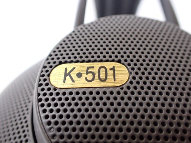 AKG アーカーゲー オープンエアー型ヘッドフォン ヘッドホン K-501 □ 6D725-5_画像5