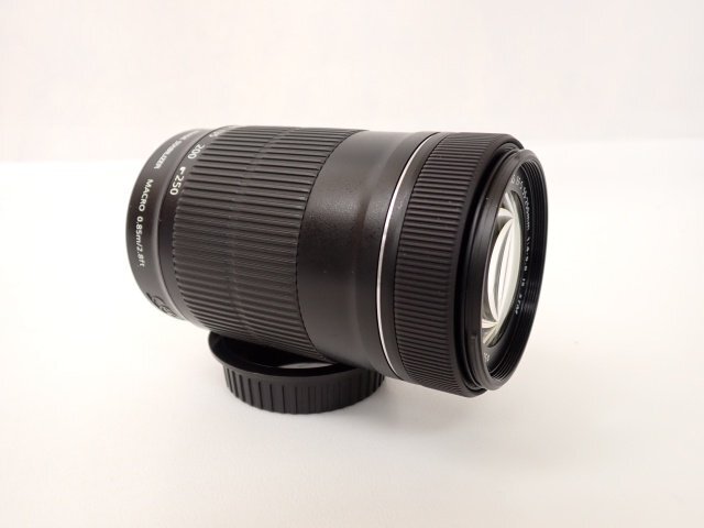 【美品】 Canon キヤノン 望遠ズームレンズ EF-S 55-250mm F4-5.6 IS STM 説明書/箱付き □ 6D99D-3_画像2