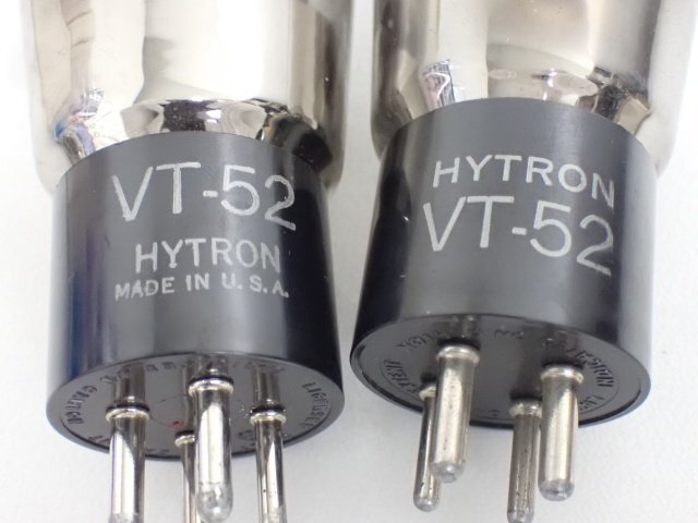 HYTRON 真空管/出力管/直熱3極管 VT52 2本 箱付 ハイトロン ◆ 6D853-1_画像4