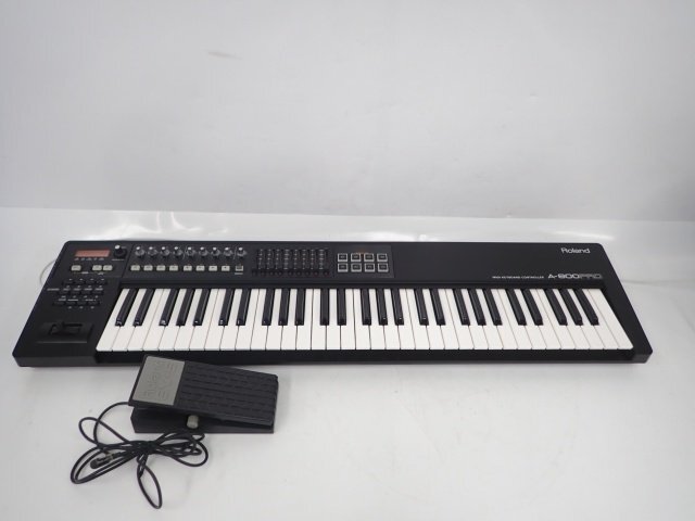 Roland A-800PRO 61鍵盤 MIDIキーボードコントローラー ローランド 鍵盤楽器 △ 6D9DA-22_画像1