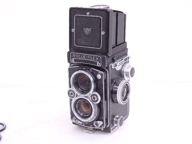 FRANKE & HEIDECKE 2眼レフカメラ ROLLEIFLEX 3.5E2 type I/Carl Zeiss Planar 75mm F3.5 ローライフレックス ◆ 6D963-89_画像2