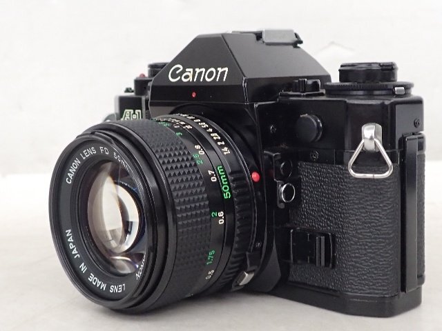 Canon 一眼レフカメラ A-1 FD 50mm F1.4 レンズ付き ジャンク品 キャノン ▽ 6DA18-8_画像3