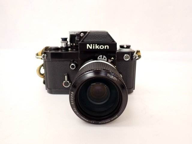 Nikon ニコン フィルム一眼レフカメラ F2 フォトミックA/ZOOM-NIKKOR 43-86mm F3.5 MD-3/MB-2付き □ 6DB12-2_画像2