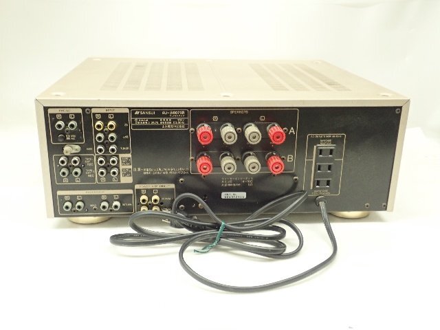 SANSUI サンスイ 山水 AU-α607XR プリメインアンプ ¶ 6DADD-1_画像4