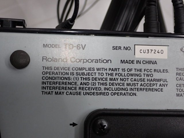 Roland TD-6V + PD-125 + PD-85x3 + CY-8x2 + VH-11 + KD-85 ローランド V-DRUMS 電子ドラムセット ∬ 6D9D5-1_画像5