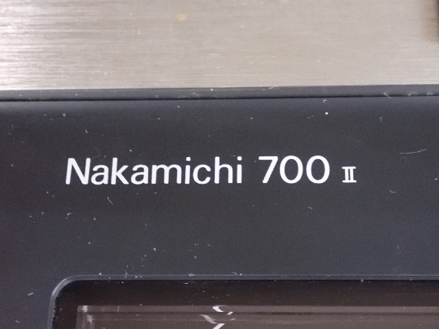 Nakamichi ナカミチ 3ヘッドステレオカセットデッキ 700II ∽ 6D9FA-2の画像5