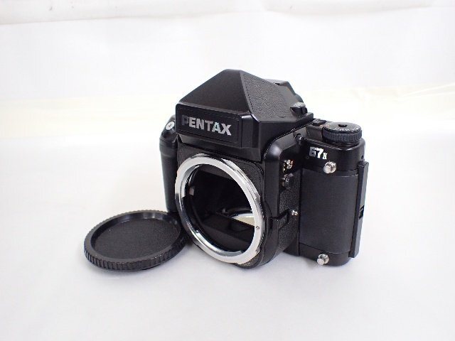 PENTAX ペンタックス 67II 中判フィルムカメラ ボディ レンズ2本 ファインダー/ストラップ付 ∴ 6D963-60_画像3