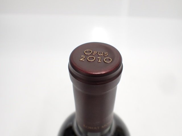 【未開栓】 OPUS ONE 2010 750ml 14.5% オーパス ワン 赤ワイン ∬ 6DA24-1_画像4