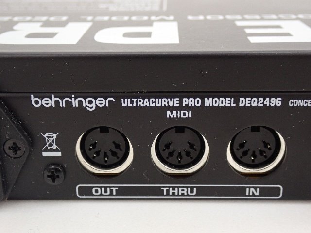 BEHRINGER ベリンガー ULTRACURVE PRO DEQ2496 マルチプロセッサー/デジタルイコライザー ∽ 6DAE7-12の画像5