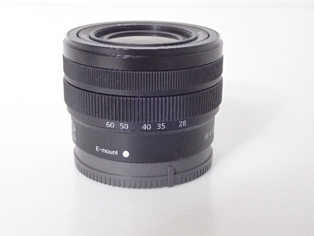 SONY ソニー AFズームレンズ FE 28-60mm F4-5.6 SEL2860 Eマウント ★ 6DB9E-4_画像5