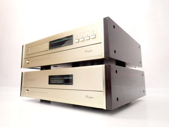 Accuphase アキュフェーズ CDプレーヤー DP-80L + D/Aコンバーター DC-81L □ 6DB30-7の画像1