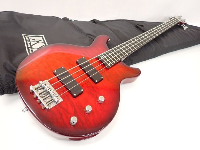 EDWARDS エドワーズ エレキベース E-J-140TVB FIRE RED LUNA SEA Jモデル 2010年製 ソフトケース付 配送/来店引取可 □ 6DB99-1_画像1