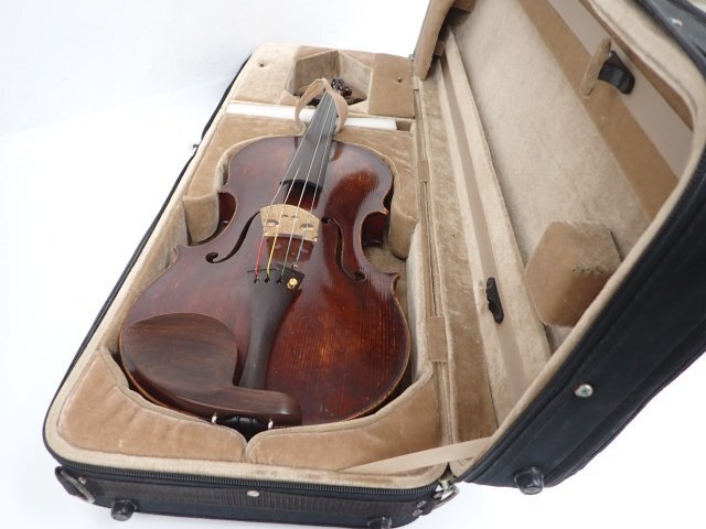 [ rare ]Eric Lourme Luthier au Havre viola Eric * rule me France stringed instruments case attaching ^ 6DA65-7