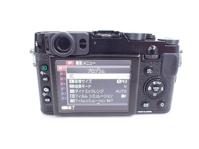 FUJIFILM 富士フィルム X20 コンパクトデジタルカメラ ブラック ストラップ/ケース付 ∴ 6D40B-6_画像5