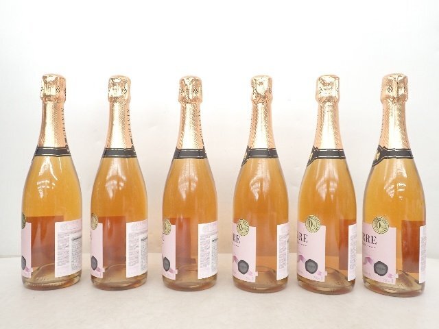 [ not yet . plug ]Pierre Chavin PIERRE ZERO rose Sparkling wine taste . alcohol wine 6 pcs set Pierre Zero v 6DBB9-2